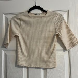 Reformation everet knit top